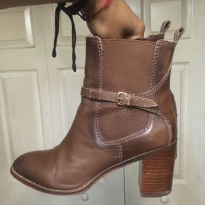 Zara leather ankle boots Final Price💖